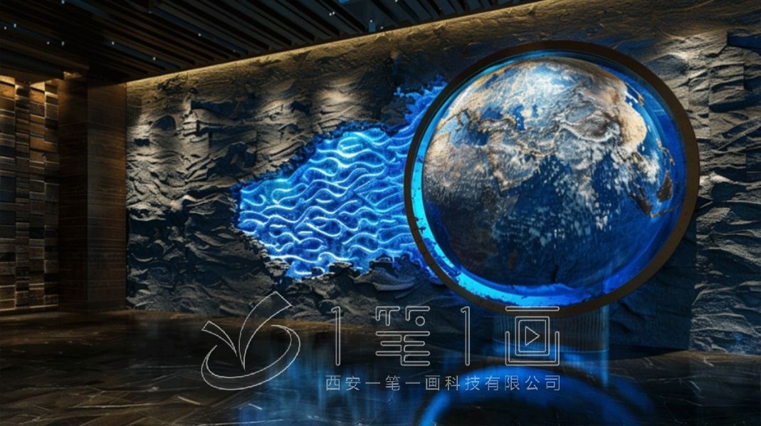 <h2>沉浸式铸牢中华民族共同体意识宜传教育阵地效果图</h2>